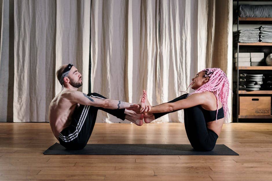 intimate couples yoga poses